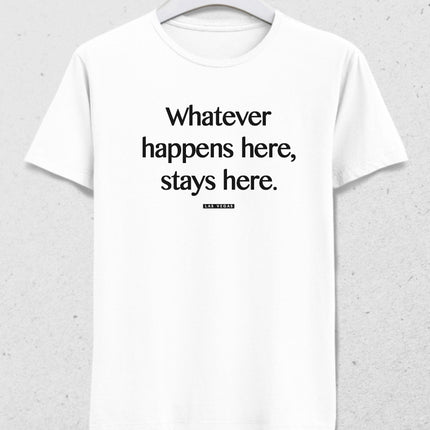 Las vegas slogan tişört - basmatik.com