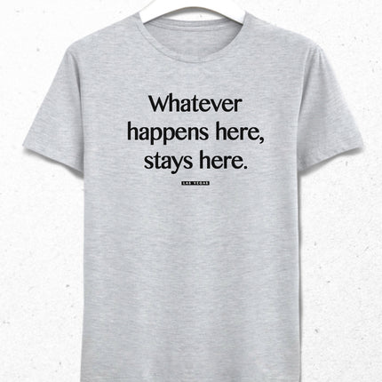 Las vegas slogan tişört - basmatik.com