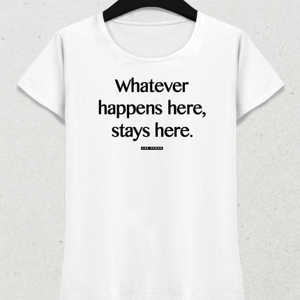 Las vegas slogan tişört - basmatik.com