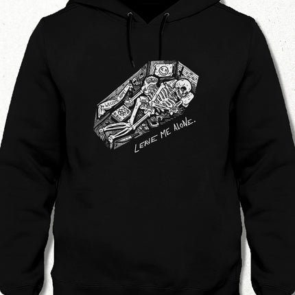 Leave me alone kapşonlu - basmatik.com