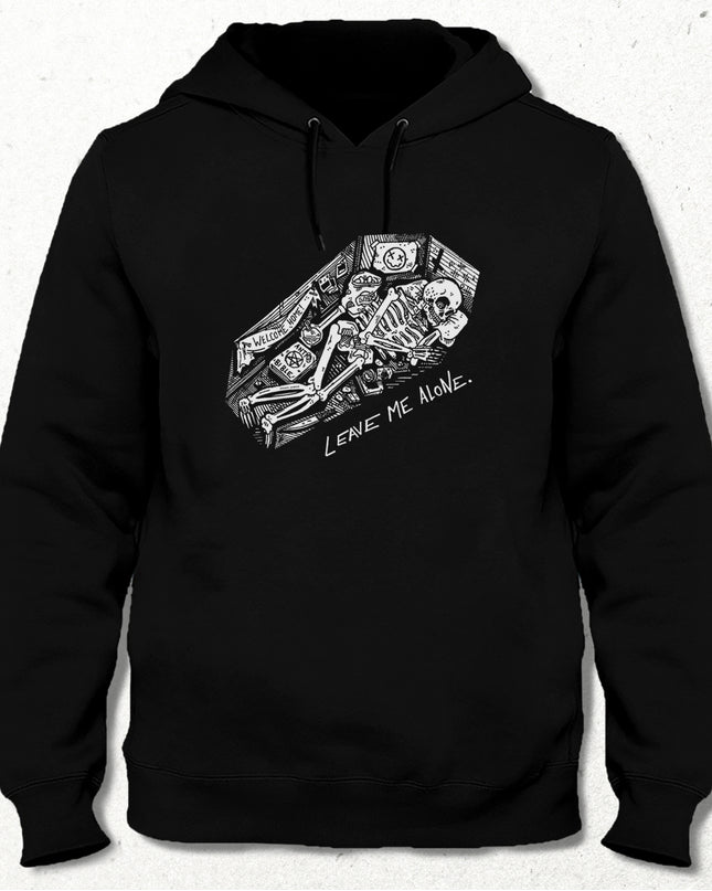 Leave me alone kapşonlu - basmatik.com