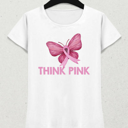 Think Pink v1 Kadın Tişört
