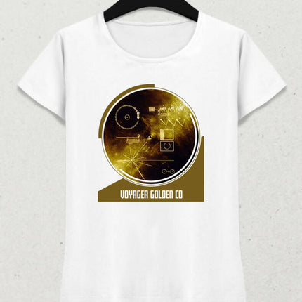 Voyager Golden CD Kadın Tişört - basmatik.com