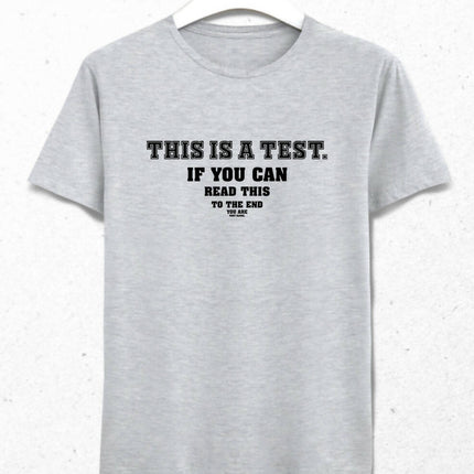 Test Erkek Tişört