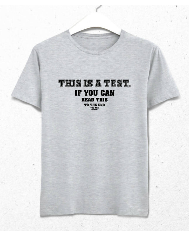 Test Erkek Tişört