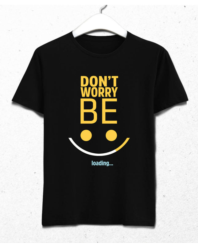 Be Happy Loading Erkek Tişört - basmatik.com