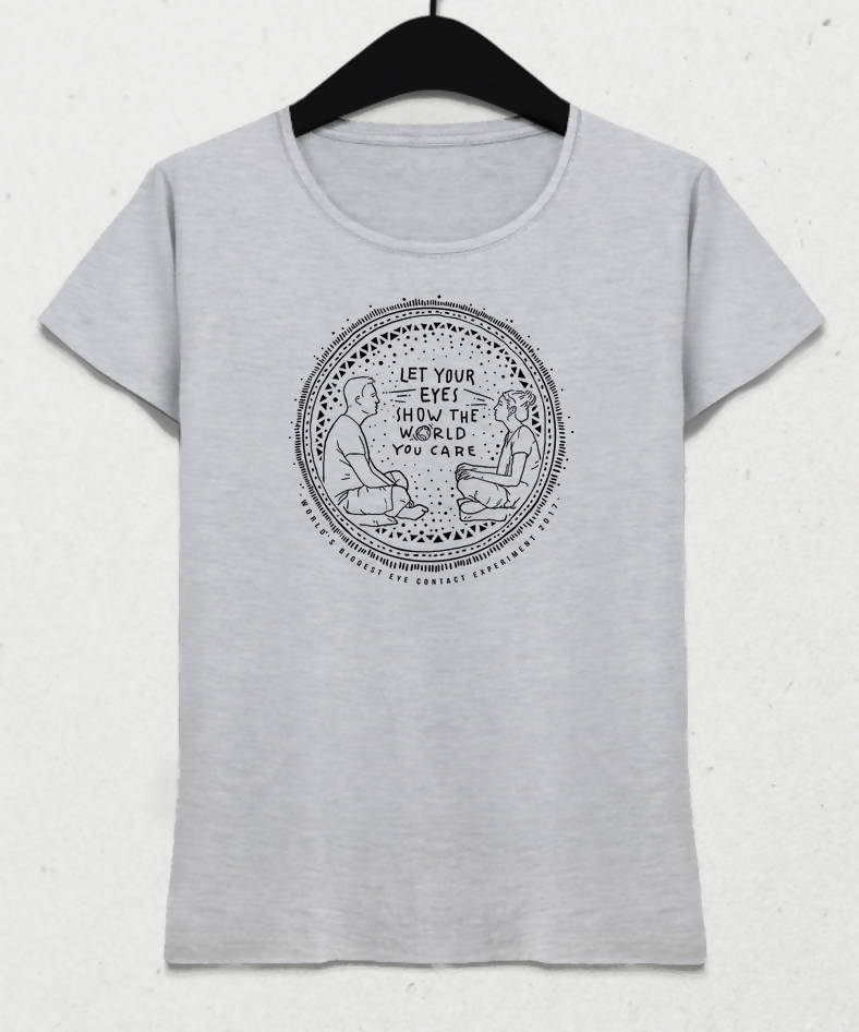 Let Your Eye Women's Gray T-Shirt