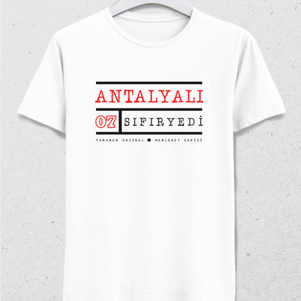 Antalyalı memleket tişört - basmatik.com