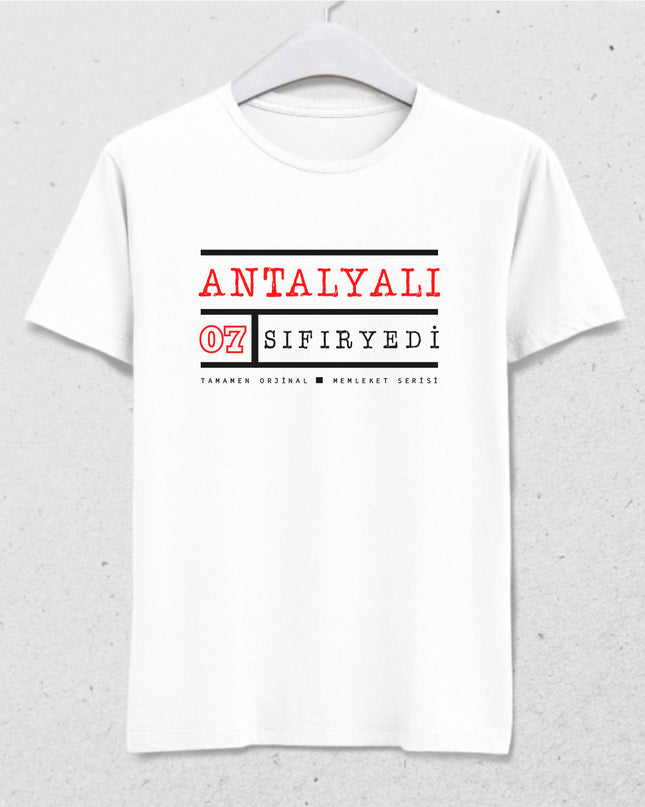 Antalyalı memleket tişört - basmatik.com