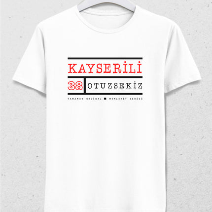 Kayserili memleket tişört - basmatik.com