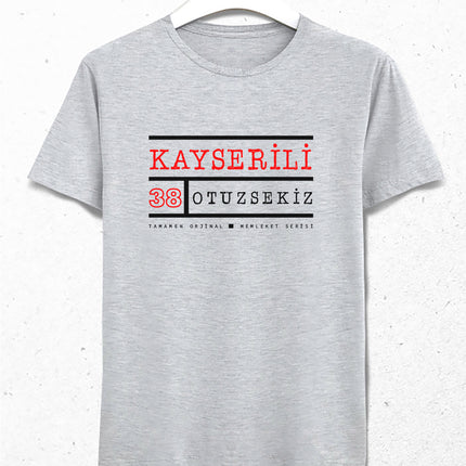 Kayserili memleket tişört - basmatik.com