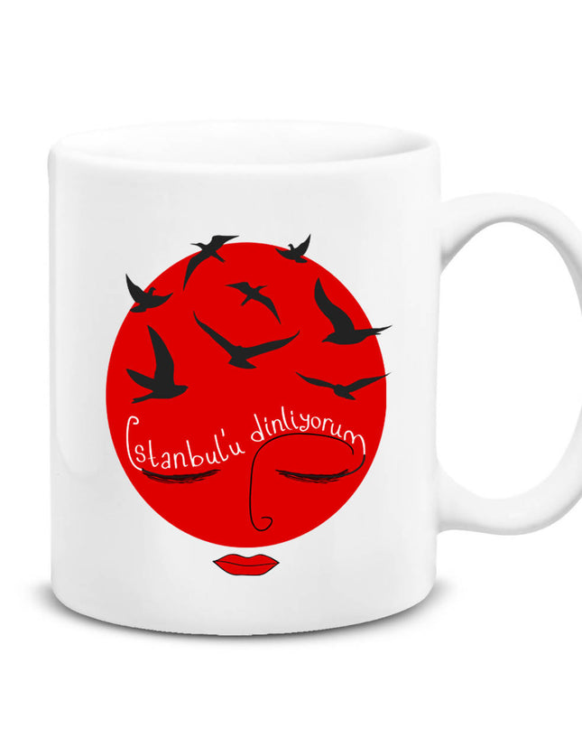 İstanbul'u Dinliyorum Kupa - basmatik.com