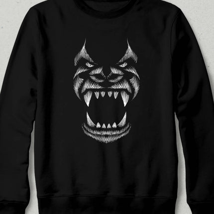 Gorilla Face Sweatshirt