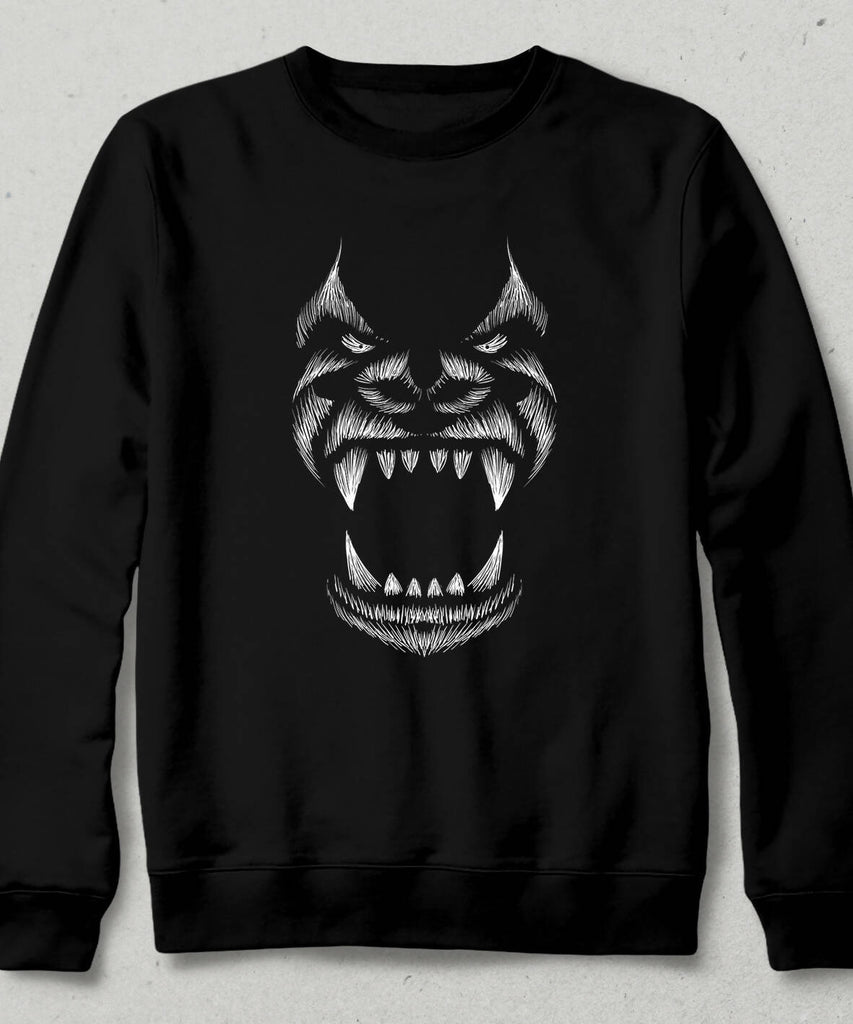 Gorilla Face Sweatshirt