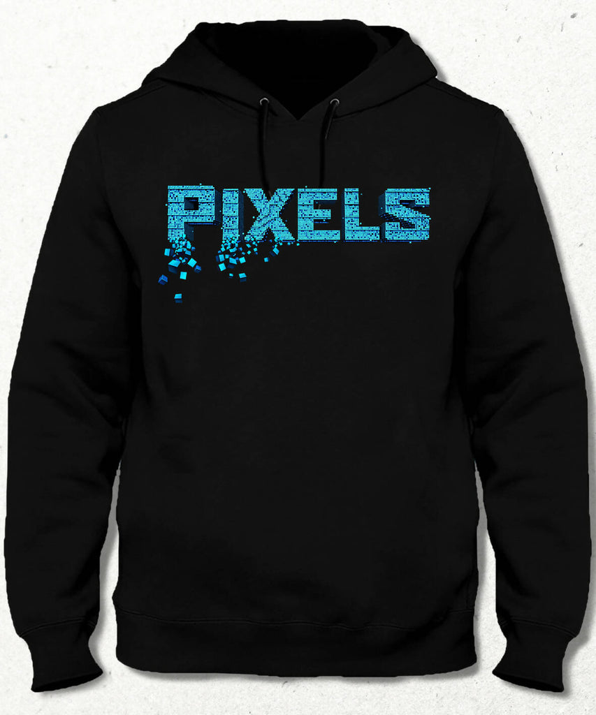 Pixels Kapüşonlu Sweatshirt
