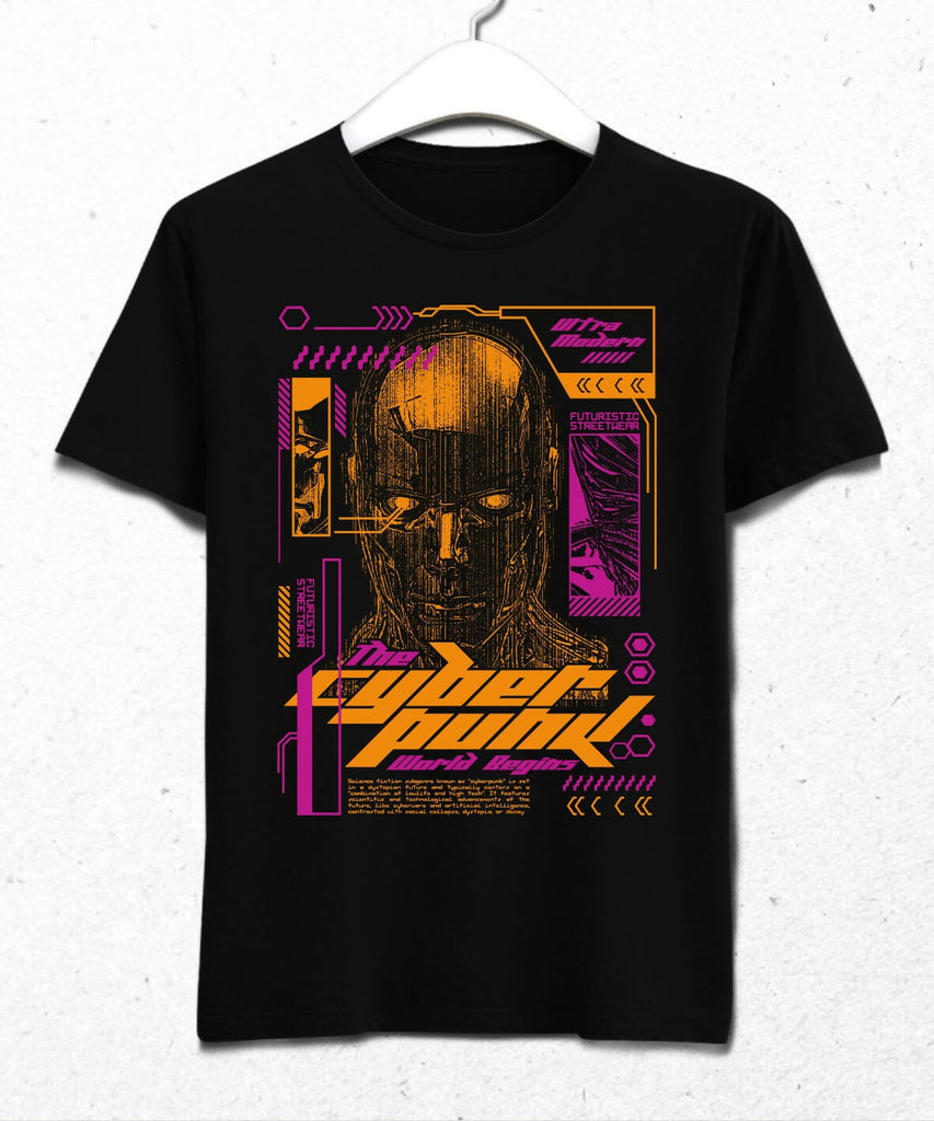 Cyber Punk Retro Futuristic Design