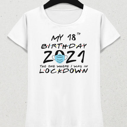 My 18 doğum günü tişört - basmatik.com