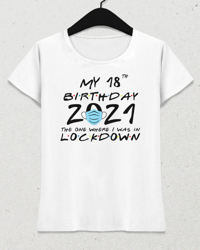 My 18 doğum günü tişört - basmatik.com