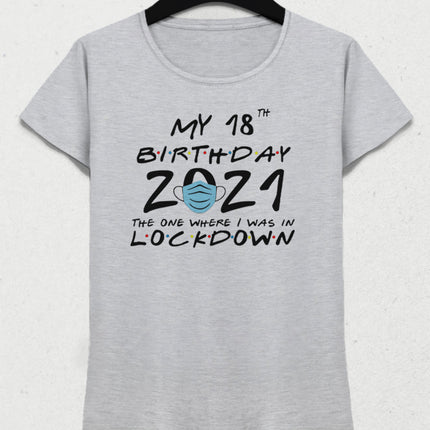 My 18 doğum günü tişört - basmatik.com