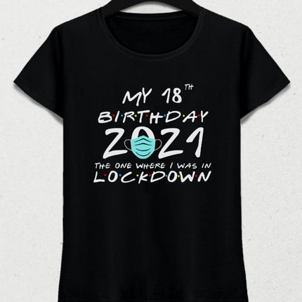 My 18 doğum günü tişört - basmatik.com