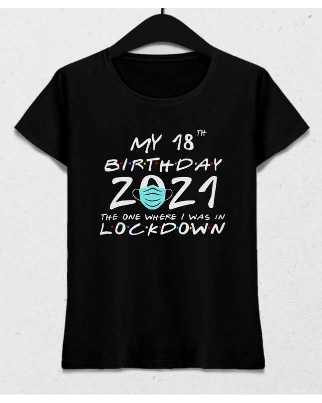 My 18 doğum günü tişört - basmatik.com