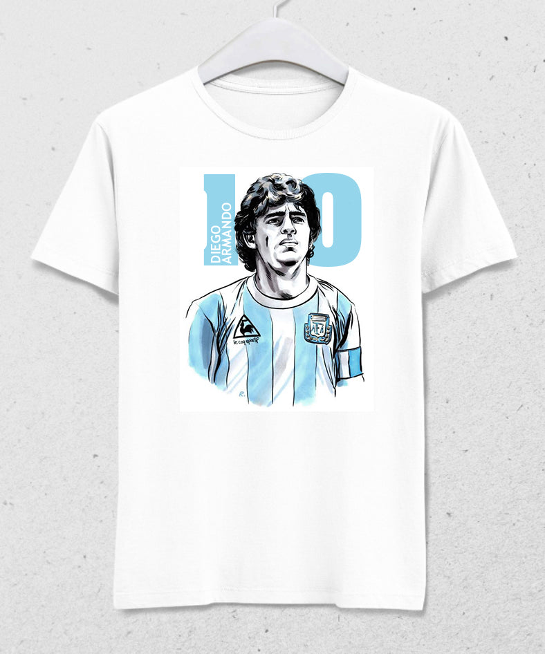 Maradona erkek tişört - basmatik.com