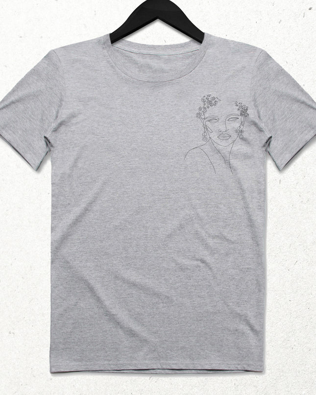 Mirada İnfinita Gri Tişört - basmatik.com