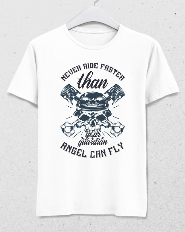 Never ride faster - Motorcycle t-shirt