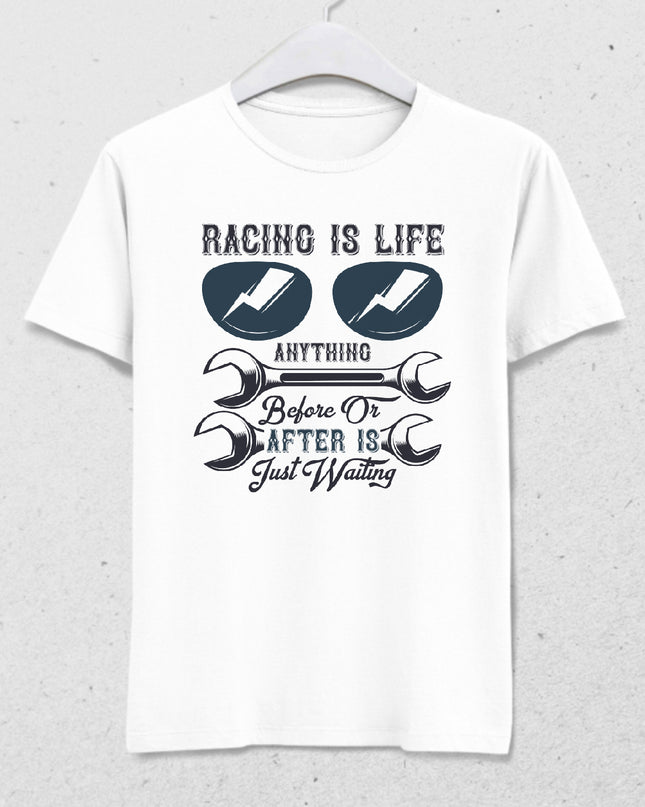 Racing is life - Motorcycle t-shirt