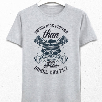 Never ride faster - Motorcycle t-shirt