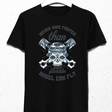 Never ride faster - Motorcycle t-shirt
