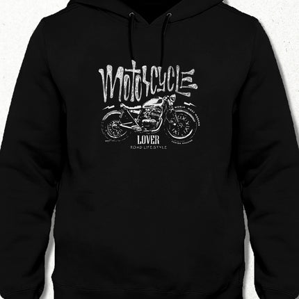 Motorcycle lover kapşonlu - basmatik.com