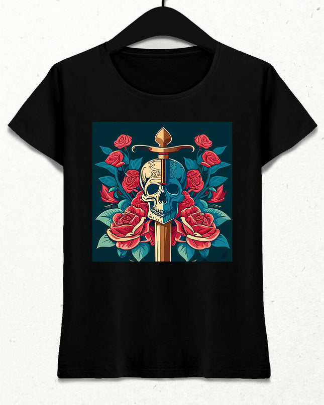 Skull, Rose and Sword 