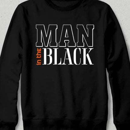 Siyahlı Adam Sweatshirt - basmatik.com