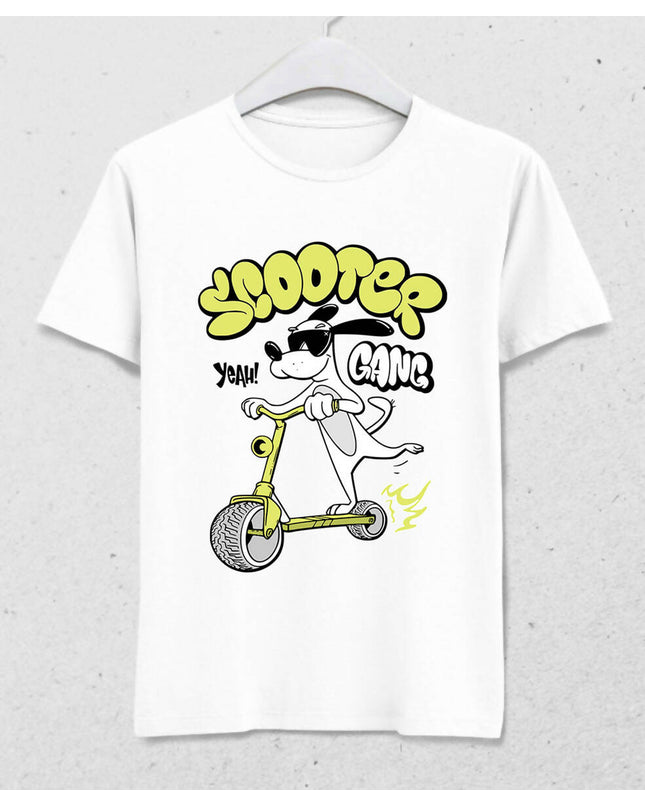Scooter Dog Erkek Tişört - basmatik.com