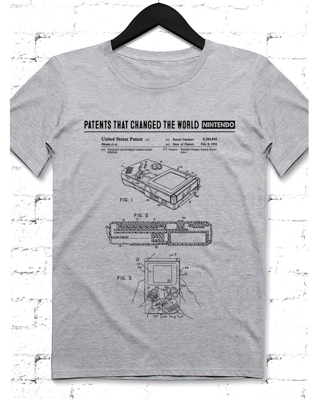 Nintendo gri Erkek tshirt - basmatik.com
