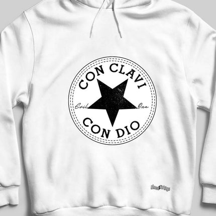 Con Clavi Con Dio Pro Kapüşonlu Sweatshirt
