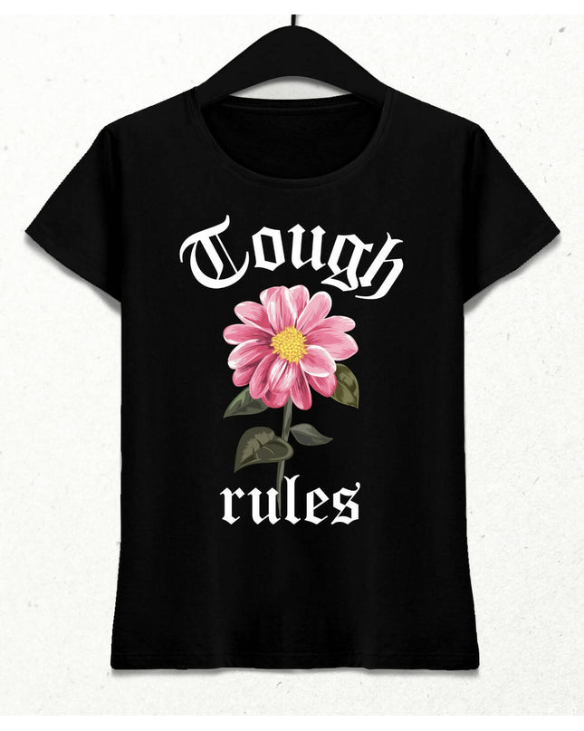 Tough Rules Kadın Streetwear Tasarım T-shirt
