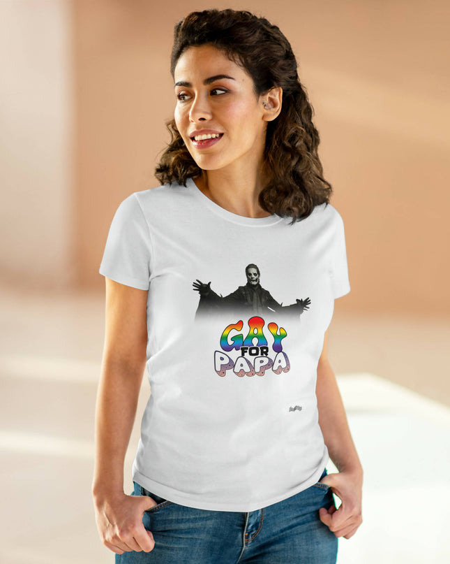 Gay for Papa Emeritus IV Kadın Tişört