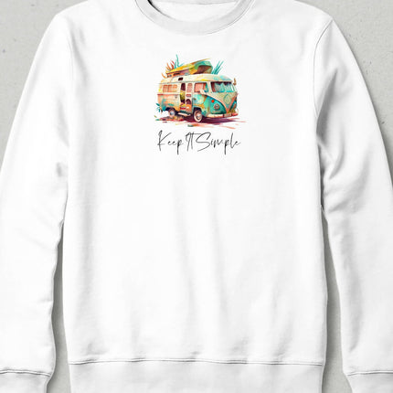 Camping Caravan Themed Sweatshirt 3