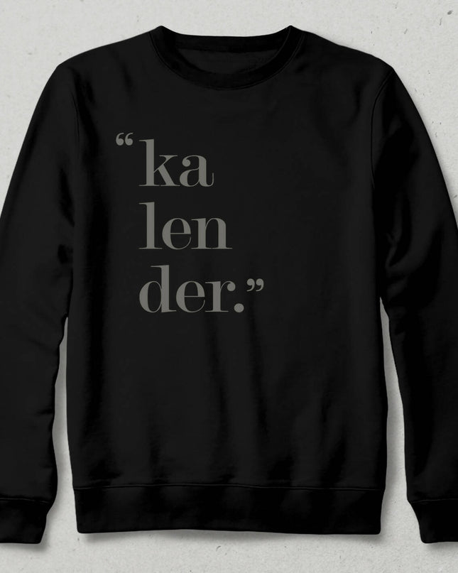 Kalender Sweatshirt