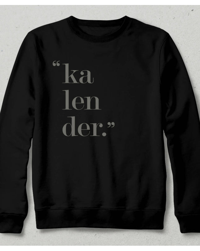 Kalender Sweatshirt
