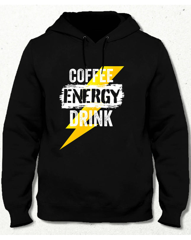 Coffee Energy Drink Hooded Sweatshirt