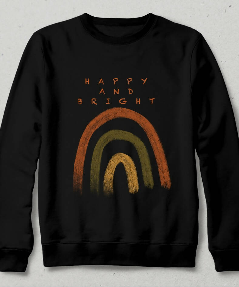 Mutlu ve Parlak Sweatshirt