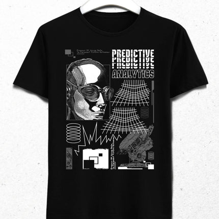 Predictive Analitics Streetwear Retro Futuristic Design