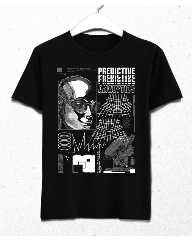 Predictive Analitics Streetwear Retro Futuristic Design