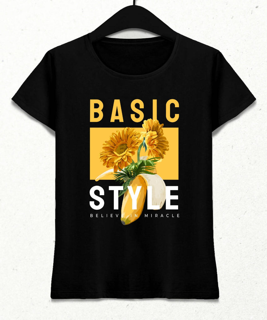 Basic Style Kadın Streetwear Tasarım