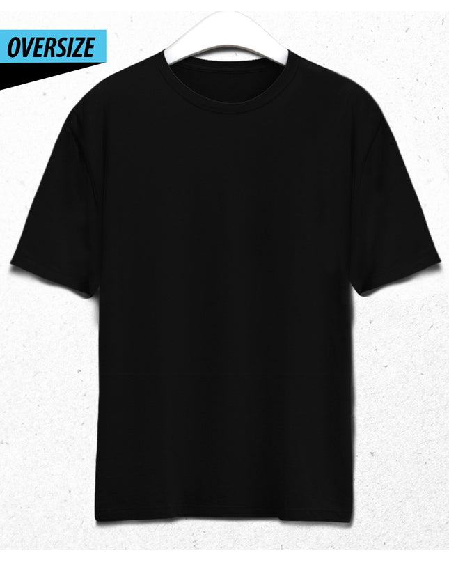 Oversize siyah tişört - basmatik.com