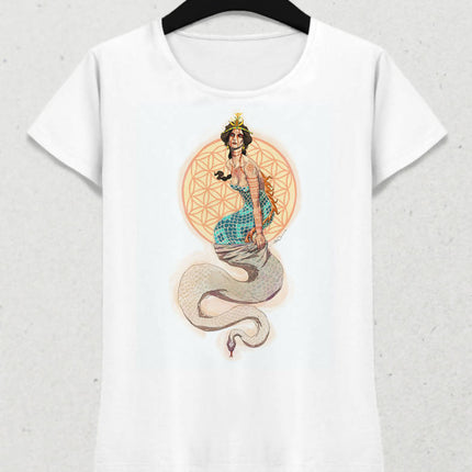 Şahmeran / Tişört - Kadın Kısa Kol - basmatik.com