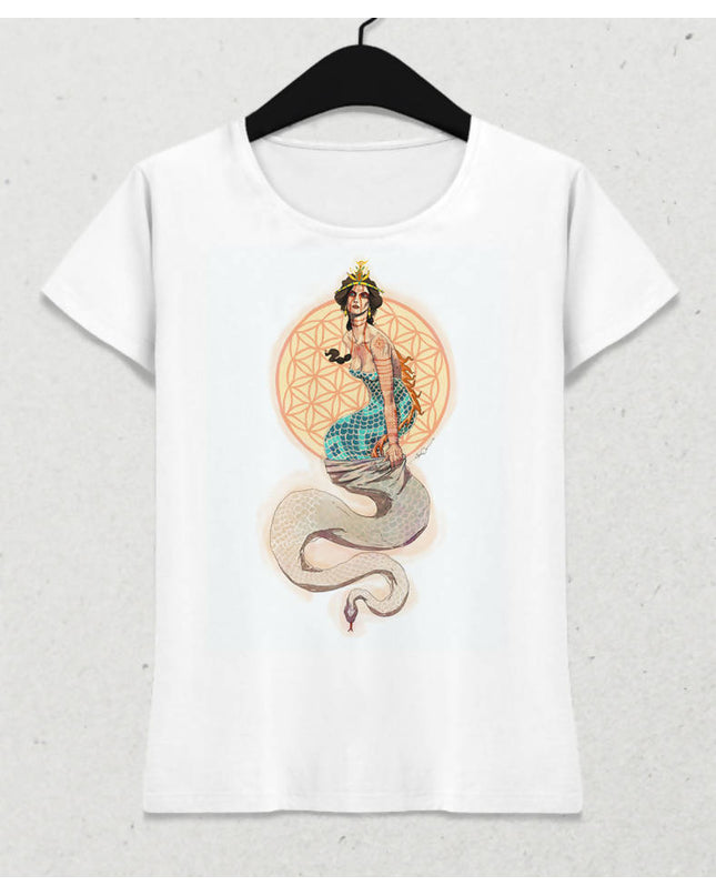 Şahmeran / Tişört - Kadın Kısa Kol - basmatik.com